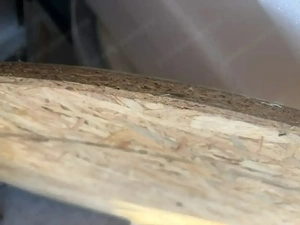 Tischplatte mit 105 cm Durchmesser Sperrholz