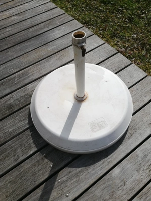 Schirmständer weiß 