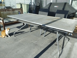 Gartentisch ausziehbar aus Eisen  Bild 3