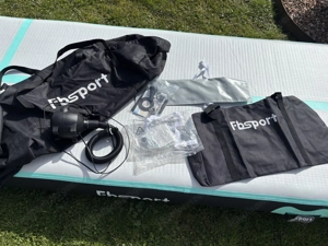 Airtrack zu verkaufen 6m x 1m x 20cm; mint- schwarz ; Zustand wie neu; inkl. allem Zubehör Bild 2