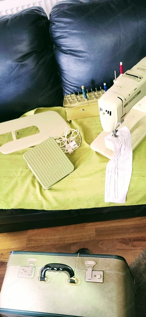 Metall- bernina record 730 automatik ! Lebenslange garantie auf mechanik! Bild 2