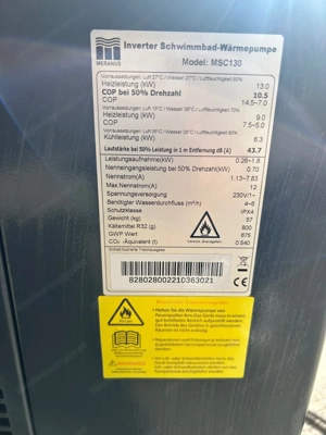 Wärmepumpe MSC 130 für Pool Bild 3