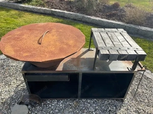 Metallex Plattengrill XXL mit Grillrost Bild 2