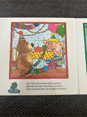 Bärchen und Schweinchen feiern ein Fest Bild 3