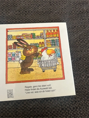 Hase und Hühnchen gehen einkaufen Bild 4
