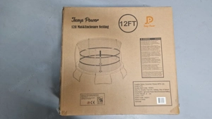 Trampolin 366cm mit neuem Sprungtuch und Netz Bild 2