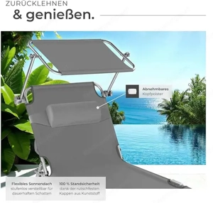 Sonnenliege NEU   klappbar & superleicht! Bild 3