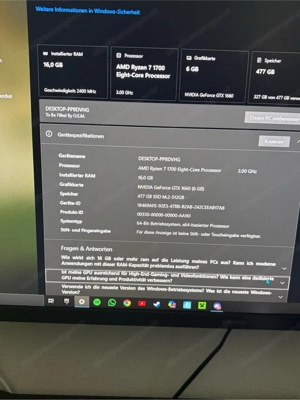 Gaming PC mit 2 Monitoren Bild 5