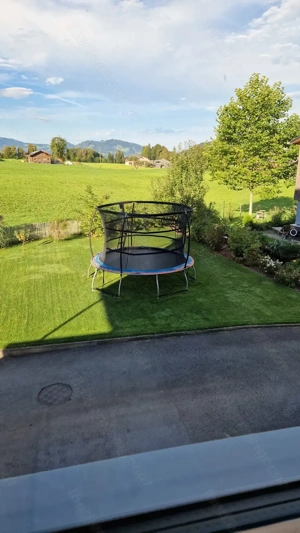 Trampolin 366cm mit neuem Sprungtuch und Netz