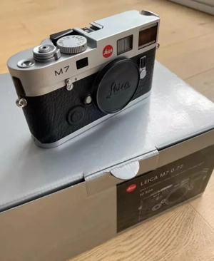 Leica M7 0.72 Silberchrom, nahezu neuwertig Bild 2