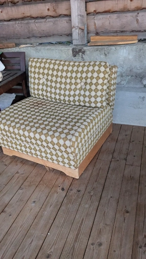 Vintage Sessel im 70er Jahre Stil  Bild 2