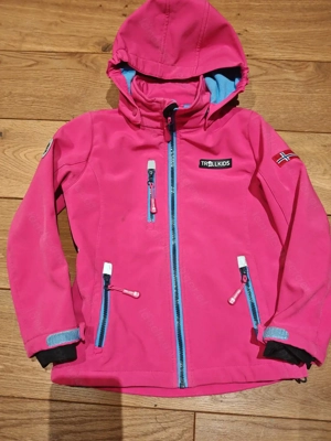 Trollkids Softshelljacke Gr 116