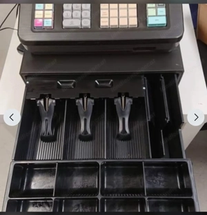 Registrierkasse Sharp XE-A207B inkl. Fiskalgerät + Geldlade Bild 2