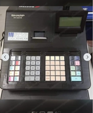 Registrierkasse Sharp XE-A207B inkl. Fiskalgerät + Geldlade
