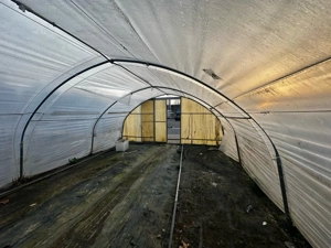 Profi-Folientunnel   Gewächshaus 18   5 m (ca. 90 m )   stabile Stahlkonstruktion