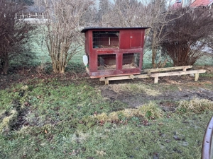 Hasen Stall gebraucht Marke Eigenbau  Bild 2