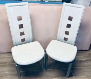 Weiße Stühle 2 Stk. Bild 3