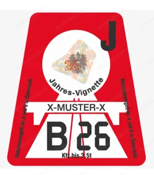 Jahresvignette 2026 neu