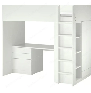 Hochbett mit Schreibtisch  Bild 3