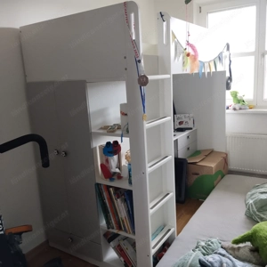 Hochbett mit Schreibtisch  Bild 2