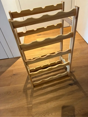 Weinregal Holz Bild 2