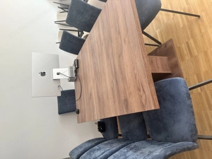 Esstisch mit sieben Stühle  Bild 3