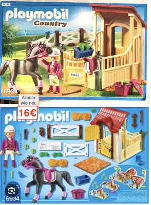 Stark reduziert Playmobil Pferde Box Koppel... Bild 7