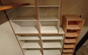 Keller Regale mit und ohne Schubladen (ehemalige Küchenteile) Bild 2
