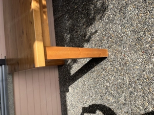 Toller Vollholz Esstisch  Bild 3