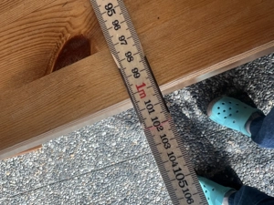 Toller Vollholz Esstisch  Bild 5