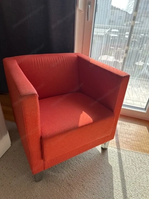 Sessel rot Stuhl