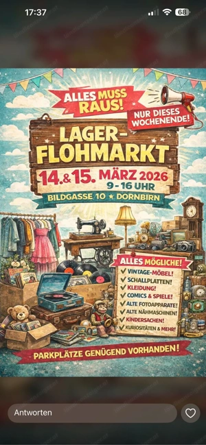 Flohmarkt in Dornbirn