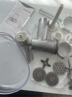 Kenwood Fleischwolf Aufsatz mit Zubehör | Chef   Chef Classic Küchenmaschine Bild 9