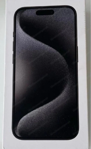 l phone 15 pro 256 gb black titanium -Neu Bild 2