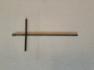 Kreuz aus Messing Bild 2