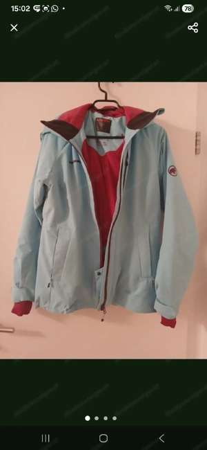 mammut winterjacke gr s