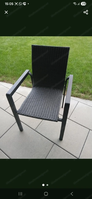 gartenstühle 6 stück Bild 2