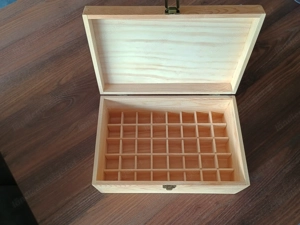 Holzkiste für ätherische Öle 