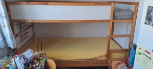 Ikea Kinderbett Kura mit Eigenunterbau zum Stockbett