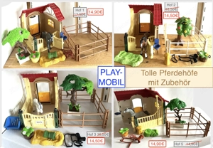 STARK REDUZIERT Playmobil Pferdehof Box Bauernhof... Bild 7