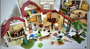 STARK REDUZIERT Playmobil Pferdehof Box Bauernhof... Bild 4