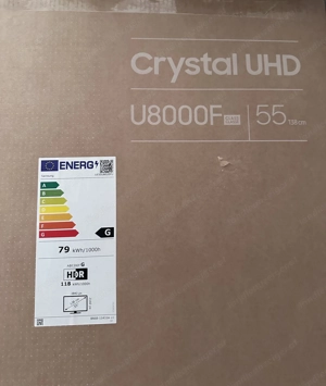 Samsung TV 55 Neu Originalverpackt  Crystal UHD U8000F Bild 2