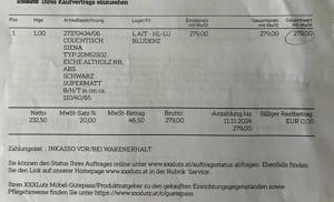 Couchtisch 110 x 65cm, Eiche Altholz Nachbildung mit Glaseinsatz Bild 4
