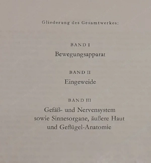 Lehrbuch der Anatomie der Haustiere Band II Bild 3