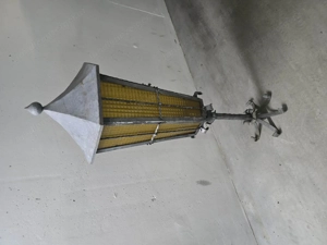 zu verkaufen geschmiedete Gartenlampe Bild 2