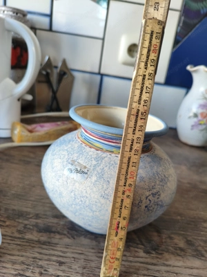 Vintage Pia Paloni Vase GS Keramik Bild 9