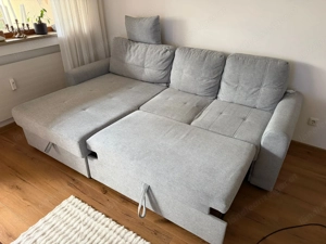 Couch grau Bild 2