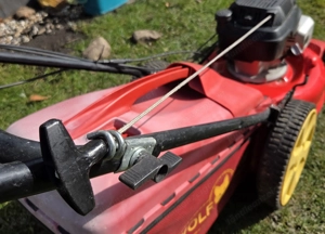 Wolf  Benzin-Rasenmäher mit Honda Motor Bild 5