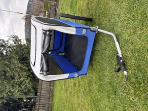 Fahrradanhänger für Hunde inkl. Anhängerkupplung Bild 3