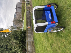 Fahrradanhänger für Hunde inkl. Anhängerkupplung Bild 4